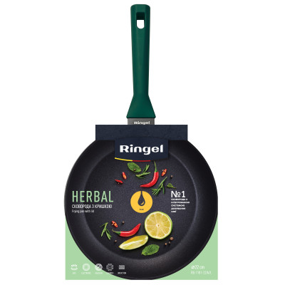 Сковорода RINGEL Herbal глибока 24 см (6806843) Сковорода RINGEL Herbal глибока 24 см (6806843)