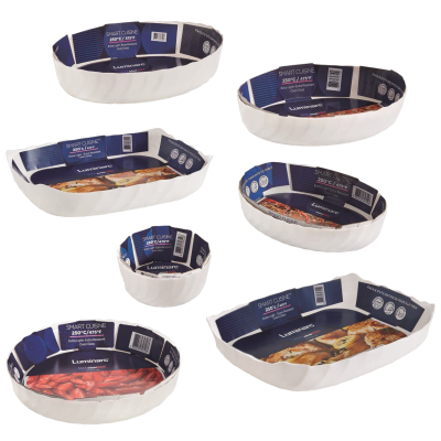 Форма для запікання Luminarc Smart Cuisine Trianon, 32х26 см (7224478) Форма для запікання Luminarc Smart Cuisine Trianon, 32х26 см (7224478)