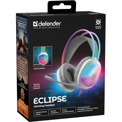 Гарнітура Defender Eclipse White (62440) (7228939)