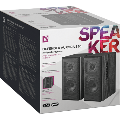 Акустика Defender 2.0 Aurora S30 30Вт (65431) (7232953) Акустика Defender 2.0 Aurora S30 30Вт (65431) (7232953)