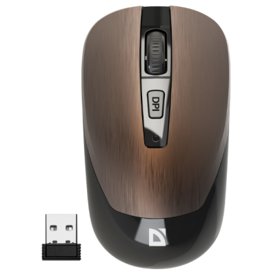 Миша Defender Wave MM-995 Wireless BRONZE (52992) (6918376)