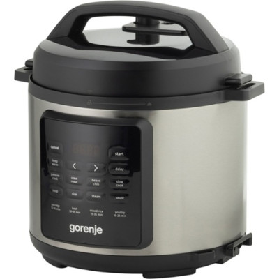 Мультиварка-скороварка Gorenje GMC6SBK (MY-CS6038WPB) (7193445)