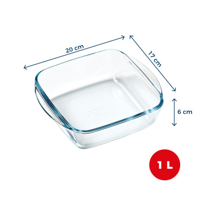 Форма для запікання Pyrex AirFryer, 20x17x6 см (1.0 л) (7150752) Форма для запікання Pyrex AirFryer, 20x17x6 см (1.0 л) (7150752)