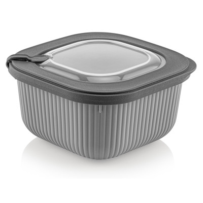 Контейнер Idea Home 00682 Line Box Gray 1.1 л (00682 Gray) (7180062) Контейнер Idea Home 00682 Line Box Gray 1.1 л (00682 Gray) (7180062)
