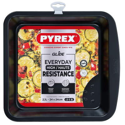 Форма для запікання Pyrex Glide, 24х24 см (7168817) Форма для запікання Pyrex Glide, 24х24 см (7168817)