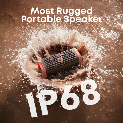 Портативна акустика Anker SoundСore Boom 3i Brown (7149473) Портативна акустика Anker SoundСore Boom 3i Brown (7149473)