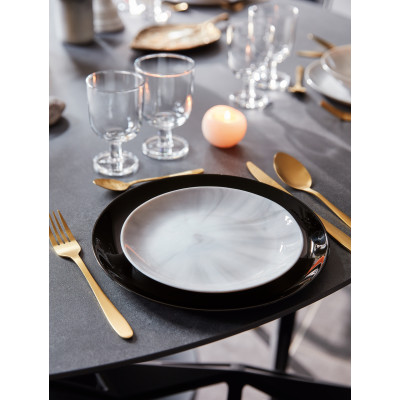Тарілка обідня LUMINARC DIWALI MARBLE GRANIT (6582595) Тарілка обідня LUMINARC DIWALI MARBLE GRANIT (6582595)