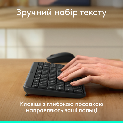 Клавіатура Logitech K250 Wireless Graphite (7136786)