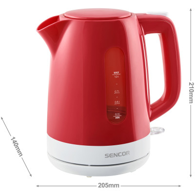 Електрочайник Sencor SWK 1024RD (7135798) Електрочайник Sencor SWK 1024RD (7135798)