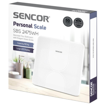 Ваги підлогові Sencor SBS 2475WH (6914088) Ваги підлогові Sencor SBS 2475WH (6914088)