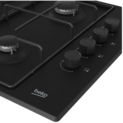 Газова варильна поверхня Beko HIGG 64123 SB (6739347) Газова варильна поверхня Beko HIGG 64123 SB (6739347)