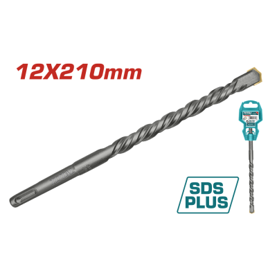 Бур TOTAL TAC311201 SDS plus 12x210мм  (7090243)