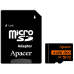 Карта пам'ятi Apacer 64GB MicroSDXC UHS-I/U3 Class 10 (AP64GMCSX10U8-R) + SD адаптер (6884059)