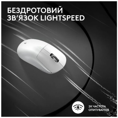 Миша Logitech G Pro X Superlight 2 Lightspeed White (910-006638) (6912725) Миша Logitech G Pro X Superlight 2 Lightspeed White (910-006638) (6912725)