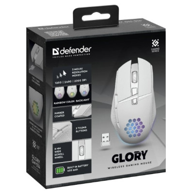 Миша Defender Glory GM-514, LED White (52513) (6857930) Миша Defender Glory GM-514, LED White (52513) (6857930)