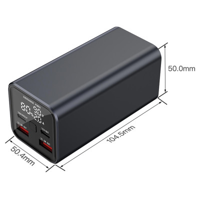 Портативний зарядний пристрій Yenkee YPB 2100 - 20000 mAh PD 100W Black (7223744) Портативний зарядний пристрій Yenkee YPB 2100 - 20000 mAh PD 100W Black (7223744)
