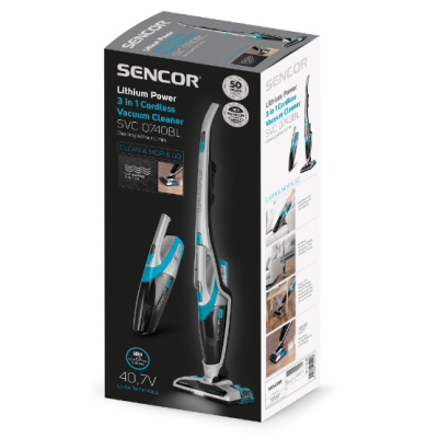 Акумуляторний пилосос Sencor SVC 0740BL-EUE3 (6874124) Акумуляторний пилосос Sencor SVC 0740BL-EUE3 (6874124)