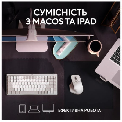 Миша Logitech MX Master 3S For Mac Performance Wireless Pale Grey (910-006572) (6836231) Миша Logitech MX Master 3S For Mac Performance Wireless Pale Grey (910-006572) (6836231)