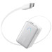 Портативний зарядний пристрій Anker Nano - 10000 mAh 45W Built-In USB-C Cable White (7198078)