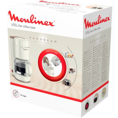 Кавоварка крапельна Moulinex FG121A10 (7231298) Кавоварка крапельна Moulinex FG121A10 (7231298)