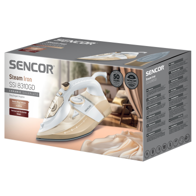 Праска з подачею пари Sencor SSI 8310GD (7005614)
