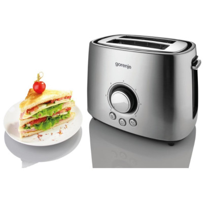 Тостер Gorenje T 1000 E (TA1018A-GS) (6319826) Тостер Gorenje T 1000 E (TA1018A-GS) (6319826)
