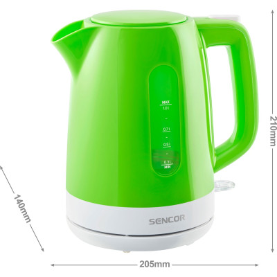 Електрочайник Sencor SWK 1021GR (7135797) Електрочайник Sencor SWK 1021GR (7135797)