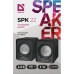 Акустика Defender #1 2.0 SPK 22 2х2,5W USB Black (65503) (6243402)
