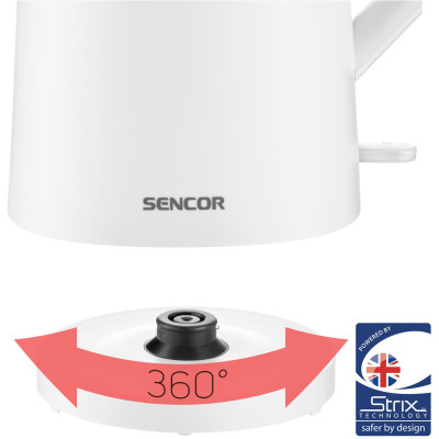 Електрочайник Sencor SWK 0550WH (7283586) Електрочайник Sencor SWK 0550WH (7283586)