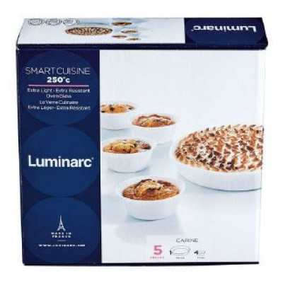 Набір форм для запікання LUMINARC SMART CUISINE, 5 предметів (6430905) Набір форм для запікання LUMINARC SMART CUISINE, 5 предметів (6430905)
