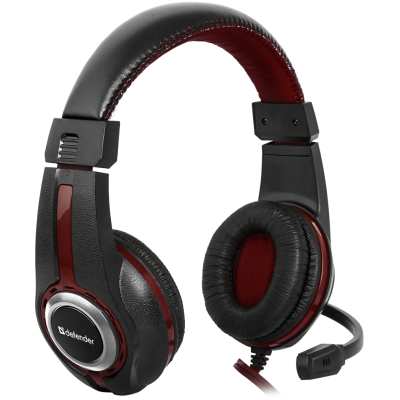 Гарнітура Defender Warhead G-185 Black+Red (64106) (6307916) Гарнітура Defender Warhead G-185 Black+Red (64106) (6307916)