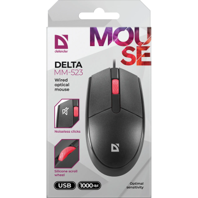 Миша Defender Delta MM-523 (52523) (6973890) Миша Defender Delta MM-523 (52523) (6973890)