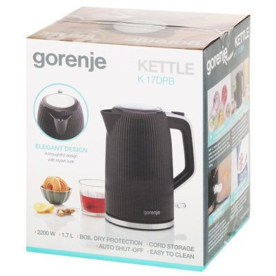 Електрочайник Gorenje K17DPB (7040726) Електрочайник Gorenje K17DPB (7040726)