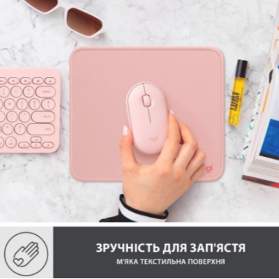Килимок для мишi Logitech Studio Series Darker Rose (956-000050) (6794331) Килимок для мишi Logitech Studio Series Darker Rose (956-000050) (6794331)