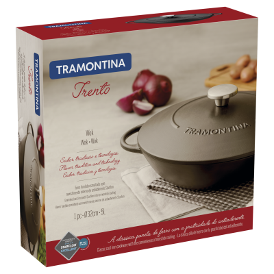 Сковорода WOK Tramontina Trento 32 см (6747185) Сковорода WOK Tramontina Trento 32 см (6747185)