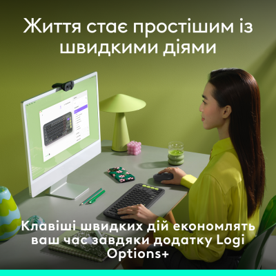Клавіатура Logitech POP Icon Keys Graphite UKR (L920-013157) (7031715) Клавіатура Logitech POP Icon Keys Graphite UKR (L920-013157) (7031715)