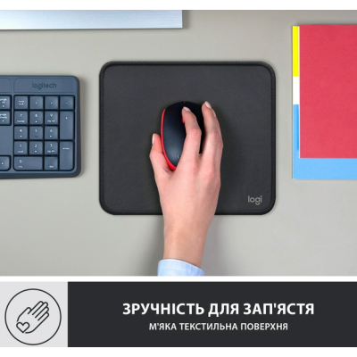 Килимок для мишi Logitech Studio Series Graphite (956-000049) (6794330) Килимок для мишi Logitech Studio Series Graphite (956-000049) (6794330)