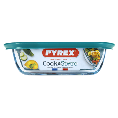Форма з кришкою Pyrex Cook&Store, 25х22х7 см (7092359) Форма з кришкою Pyrex Cook&Store, 25х22х7 см (7092359)