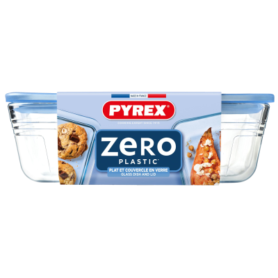 Форма з кришкою Pyrex Pure Glass, 24x19x8 см (2.6 л) (7092351) Форма з кришкою Pyrex Pure Glass, 24x19x8 см (2.6 л) (7092351)