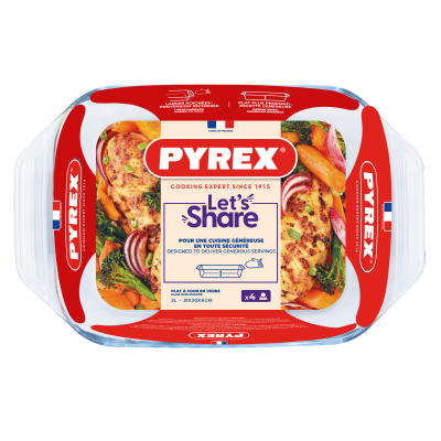 Форма для запікання Pyrex, 31х20х6 см (2 л) (7092335) Форма для запікання Pyrex, 31х20х6 см (2 л) (7092335)