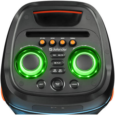 Портативна акустика Defender Boomer 200 200Вт Black (65201) (7151831) Портативна акустика Defender Boomer 200 200Вт Black (65201) (7151831)
