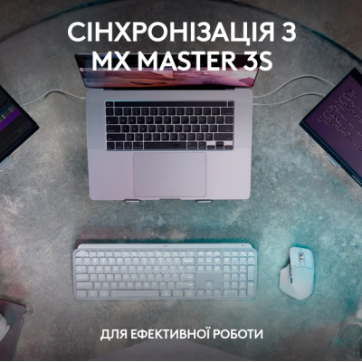 Клавіатура Logitech MX Keys S Wireless Ukr Graphite (L920-011593) (6921792) Клавіатура Logitech MX Keys S Wireless Ukr Graphite (L920-011593) (6921792)