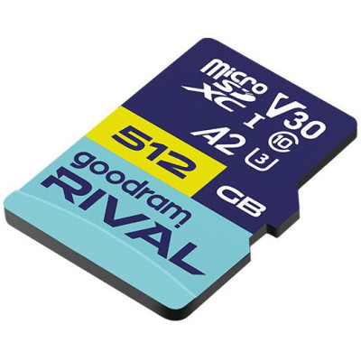 Карта пам'яті GoodRam RIVAL microSDXC 128GB V30 A2 (UHS I U3) + ad (7284592) Карта пам'яті GoodRam RIVAL microSDXC 128GB V30 A2 (UHS I U3) + ad (7284592)