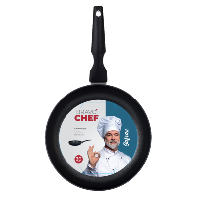 Сковорода BRAVO CHEF Safran 20 см б/кришки (6792307) Сковорода BRAVO CHEF Safran 20 см б/кришки (6792307)