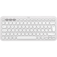 Клавіатура Logitech K380s Pebble Keys 2 Tonal White (6915630) Клавіатура Logitech K380s Pebble Keys 2 Tonal White (6915630)