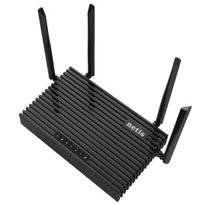Бездротовий маршрутизатор Netis N6 AX1800 Wi-Fi 6 MU-MIMO Gigabit Router (7069596) Бездротовий маршрутизатор Netis N6 AX1800 Wi-Fi 6 MU-MIMO Gigabit Router (7069596)