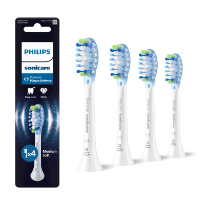 Насадка для зубної щітки Philips HX9044/87 Premium Plaque Defence (4 шт) (7086851) Насадка для зубної щітки Philips HX9044/87 Premium Plaque Defence (4 шт) (7086851)