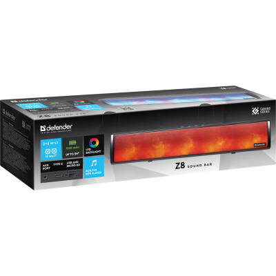 Акустика Defender SoundBar Z8 10Вт (65118) (7055872) Акустика Defender SoundBar Z8 10Вт (65118) (7055872)
