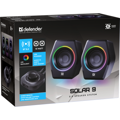 Акустика Defender Solar 9 10Вт (65939) (7087423) Акустика Defender Solar 9 10Вт (65939) (7087423)