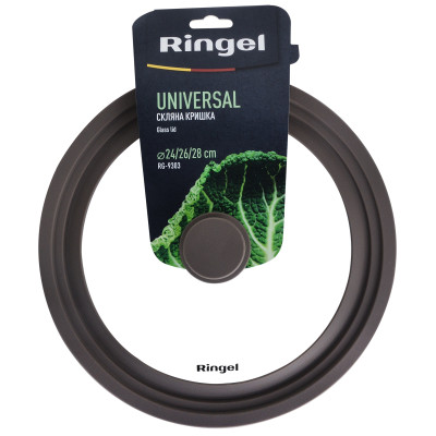 Кришка RINGEL Universal Кришка багаторозмірна силікон 24/26/28см (6743685) Кришка RINGEL Universal Кришка багаторозмірна силікон 24/26/28см (6743685)